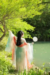 Xi Gua's Graceful Hanfu Elegance | YiTuYu Vol.8558 Collection-15