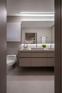 Modern Transformation of a 1960s São Paulo Villa: Blending Original Structure with Contemporary Brazilian Wood Design for Cozy Open Living-3