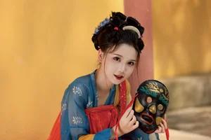 Timeless Elegance in Hanfu: YiTuYu Art Language Vol.8852 featuring E E Chi Bu Bao-4