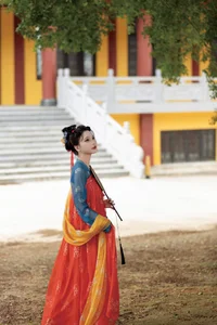 Timeless Elegance in Hanfu: YiTuYu Art Language Vol.8852 featuring E E Chi Bu Bao-12