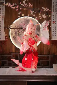 Coser Maeno Taita Transforms into Yulinglong (Naraka Bladepoint): A Captivating Mythical Beauty.-11