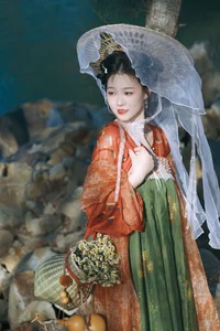 Stunning Spring Portrait Photography: YiTuYu Art Language Vol.9380 featuring Model Zhou Zhou in Ethereal Outdoor Settings-3