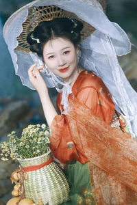 Stunning Spring Portrait Photography: YiTuYu Art Language Vol.9380 featuring Model Zhou Zhou in Ethereal Outdoor Settings-0