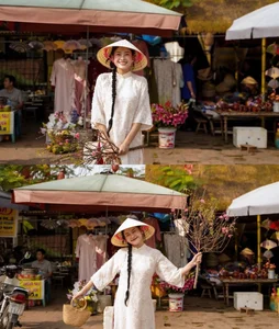 Timeless Grace: Capturing the Beauty of Ao Dai in Duong Lam Ancient Village-4