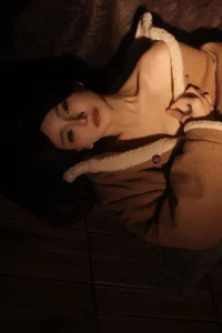 Elegant Portrait Photography: YiTuYu Art Language Vol.9166 Featuring Model Maoqi - Aesthetic Twilight Series for Digital Creators and Art Lovers-6