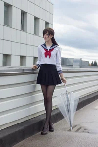 Stunning Fumina Murasaki Cosplay by Candy_Ball – High-Quality Photo and Video Collection Featuring Iconic Anime Style-2