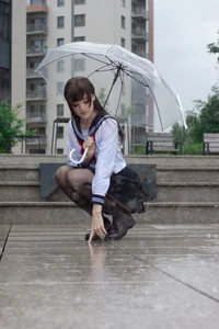 Stunning Fumina Murasaki Cosplay by Candy_Ball – High-Quality Photo and Video Collection Featuring Iconic Anime Style-4