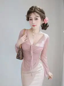Coser Bai Yin 81 Part02: Captivating Beauty in Flowing Pink Attire-24