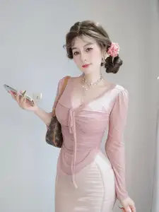 Coser Bai Yin 81 Part02: Captivating Beauty in Flowing Pink Attire-22