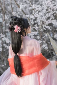 Spring Muse in Hanfu YiTuYu Vol.8891 Gui Yuan Ba Bao Zhou-11