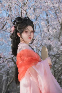 Spring Muse in Hanfu YiTuYu Vol.8891 Gui Yuan Ba Bao Zhou-8