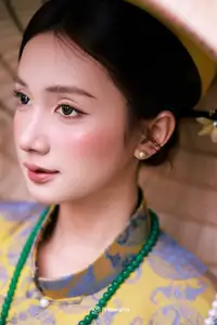 VGU No.183: Admire the Elegant Beauty of Vietnamese Women in Ao Dai and Conical Hat Amidst Nature-0