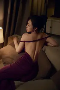 Unveiling Alluring Beauty A Mysterious Gaze in the Mirror Reflection-5