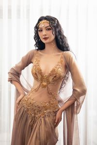 Captivating Asian Beauty Portrait: Elegant Attire & Alluring Aura-6