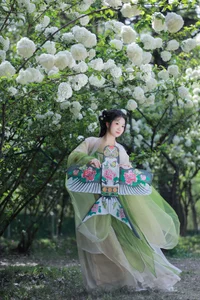 Ethereal Garden Muse: Xiao Bing Gan in YiTuYu Vol.8856-22
