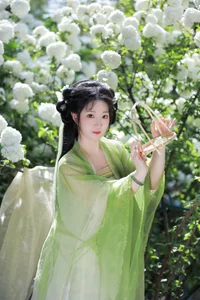 Ethereal Garden Muse: Xiao Bing Gan in YiTuYu Vol.8856-0