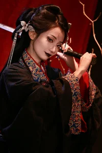 Stunning Urban Portrait Series: Li Xiao Chai in Art Language Vol.9305 - Chic Aesthetic Fashion and Modern Street Style Photography-4