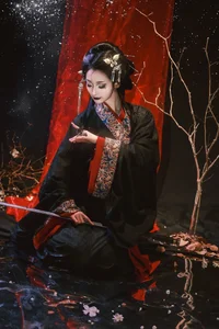 Stunning Urban Portrait Series: Li Xiao Chai in Art Language Vol.9305 - Chic Aesthetic Fashion and Modern Street Style Photography-13