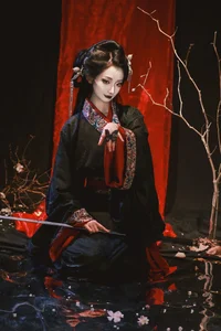 Stunning Urban Portrait Series: Li Xiao Chai in Art Language Vol.9305 - Chic Aesthetic Fashion and Modern Street Style Photography-16