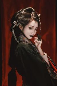 Stunning Urban Portrait Series: Li Xiao Chai in Art Language Vol.9305 - Chic Aesthetic Fashion and Modern Street Style Photography-8