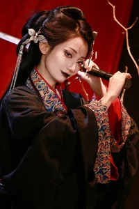 Stunning Urban Portrait Series: Li Xiao Chai in Art Language Vol.9305 - Chic Aesthetic Fashion and Modern Street Style Photography-3