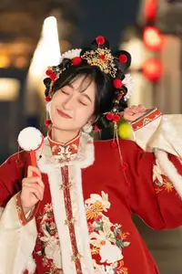 YiTuYu Art Language Vol.8565 Xiao He: Captivating Hanfu Elegance & Traditional Charm for Lunar New Year-10