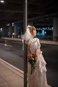 YiTuYu Vol.8790: Pao Pao Xiao Mie – Contemplative Beauty in Pristine White Dress-19