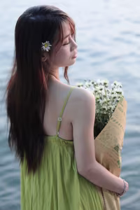 VGU No.48: Nét Dịu Dàng Cô Gái Việt Bên Bó Cúc Họa Mi Thanh Khiết-4