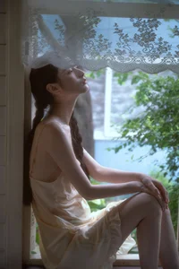 Elegant Private Room Portrait Session with Yi Ming: Art Language Vol.9332 Aesthetic Lifestyle Photography Collection-9