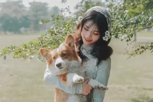 Ethereal Beauty: Young Woman in White Lace Dress Amidst Daisy Field Under Summer Sun-3
