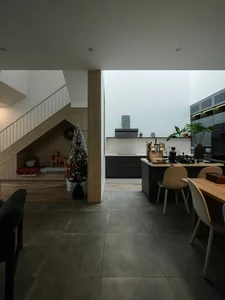 Modern Minimalist Sanctuary: A 235m² Da Nang Home Designed for Seamless Family Connection and Light-4