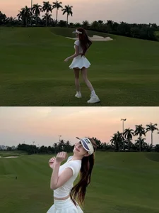 TikToker Thubaongok shines in a sweet and dreamy outfit check under the golden sun-4