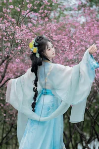 Ethereal Hanfu Beauty in Meiling Plum Forest - YiTuYu Vol.8870 Jiao Yi Zhi Sui Sui-1