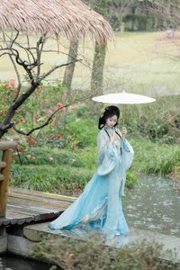 Ethereal Hanfu Beauty in Meiling Plum Forest - YiTuYu Vol.8870 Jiao Yi Zhi Sui Sui-22