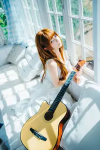 Coser Chunmomo: Elegant & Dreamy Moments with Guitar – Oct 2025 Selfie Part02-1