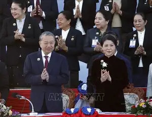 Laos National Day 50th Anniversary: Grand Parade at Vientiane's ThatLuang Captivates All-4