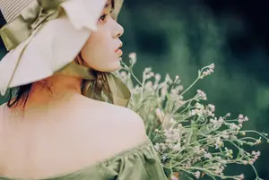 You Ran Hime Vol.8750: Gentle Muse in a Dreamy Spring Garden-20