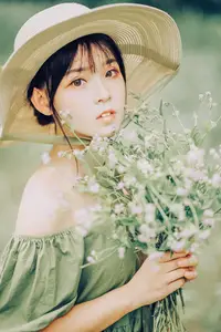 You Ran Hime Vol.8750: Gentle Muse in a Dreamy Spring Garden-3