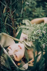 You Ran Hime Vol.8750: Gentle Muse in a Dreamy Spring Garden-6