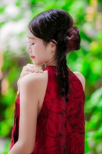 Mother Daughter Ao Dai: Joyful Moments Under Lanterns-1