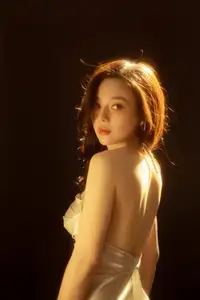 Alluring Beauty Portrait in Golden Sunset Light | Enchanting Elegance-0