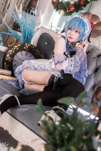 Coser ajiki Transforms into Ganyu Genshin Impact: Exquisite Beauty & Allure-6