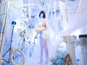 Stunning New Jersey Azur Lane Cosplay by Yi Se Yu: A Futuristic Visual Masterpiece-15