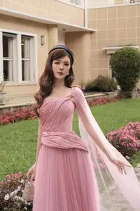 Lilly Luta 'Living Doll' Transforms into a Sweet Pink Princess in a Fairytale Garden-7