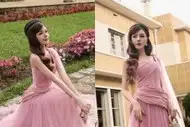 Lilly Luta 'Living Doll' Transforms into a Sweet Pink Princess in a Fairytale Garden-2