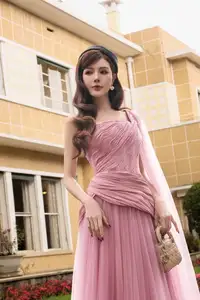 Lilly Luta 'Living Doll' Transforms into a Sweet Pink Princess in a Fairytale Garden-8