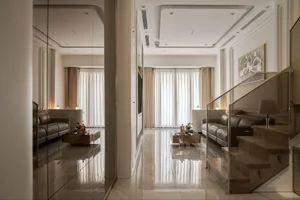 Neoclassical Elegance in a 3m Alley: A Masterpiece of Small-Space Luxury Architecture-3