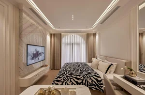 Neoclassical Elegance in a 3m Alley: A Masterpiece of Small-Space Luxury Architecture-17