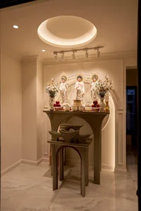 Neoclassical Elegance in a 3m Alley: A Masterpiece of Small-Space Luxury Architecture-38