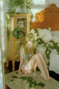 Xiao Man Transforms into a Dreamy Fairy in the Enchanting YiTuYu Vol.8739 Photo Series.-23